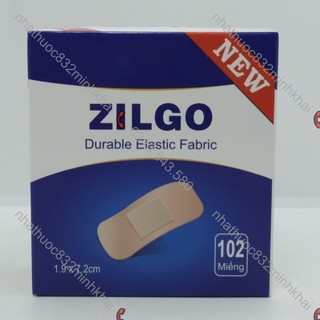 Băng cá nhân Zilgo Durable Elastic Fabric 102 miếng