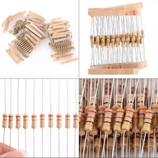 Điện trở 1/4 số ohm các loại