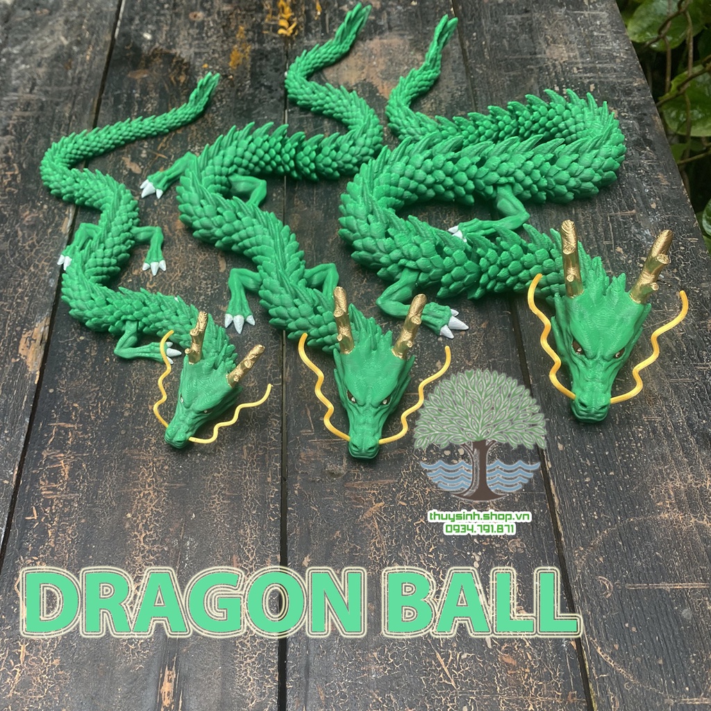 Mô Hình Rồng Xanh Dragon Ball vẽ thủ công in 3D
