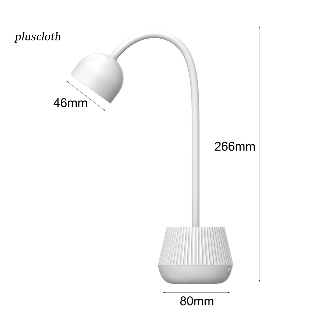 &lt; Pluscloth &gt; Đèn LED Làm Khô Sơn Móng Tay Bằng Poly Nhanh Chóng Dùng Trong Nhà
