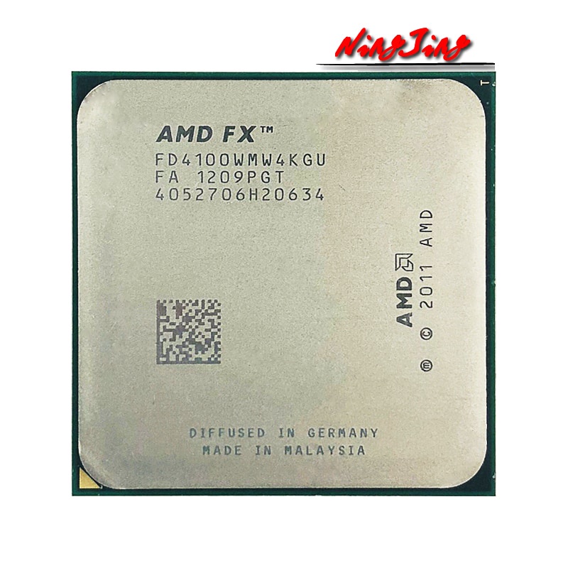 [Còn hàng] amd FX-series fx4100 FX-4100 FX 4100 FX 4100 Bộ xử lý CPU lõi tứ 3,6 GHz fd4100wmw4kgu AM