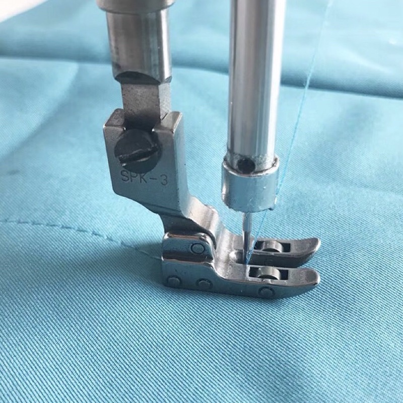 Chân vịt bánh xe 1 kim may chống nhăn SPK3