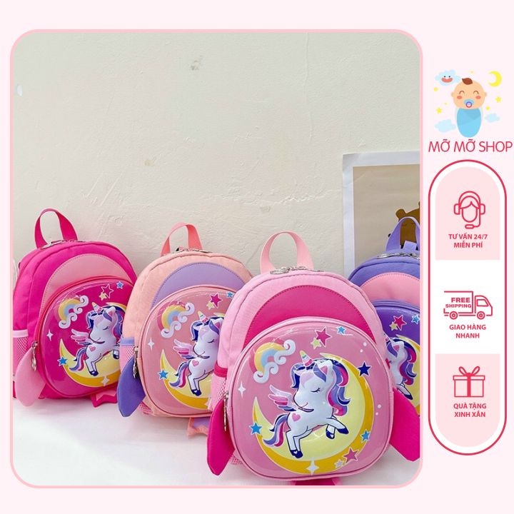 Balo cho bé hình ngựa pony HÀNG QUẢNG CHÂU LOẠI 1 - HÀNG ĐẸP