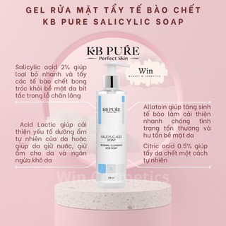 Gel rửa mặt KB Pure Salicylic Soap 250ml