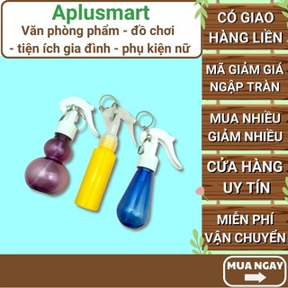 Chai xịt khuẩn mini có móc khóa dung tích 100ml, bình xịt cồn nhỏ gọn tiện lợi nhiều mẫu giá rẻ - Aplusmart
