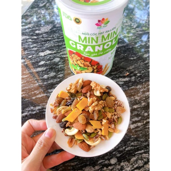 ngũ cốc hạt ăn liền min min