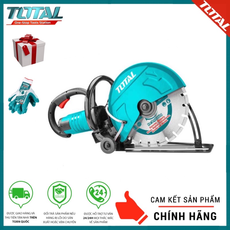 TOTAL Máy cắt bê tông 2800W TPC9203556 < HÀNG CHÍNH HÃNG >