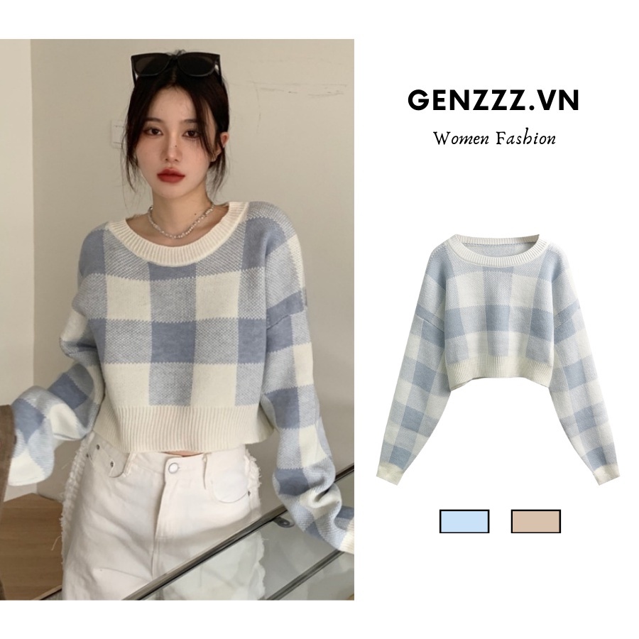 Áo Sweater dáng rộng, chất liệu mềm mại, sang chảnh, phong cách Hàn Quốc dành cho nữ