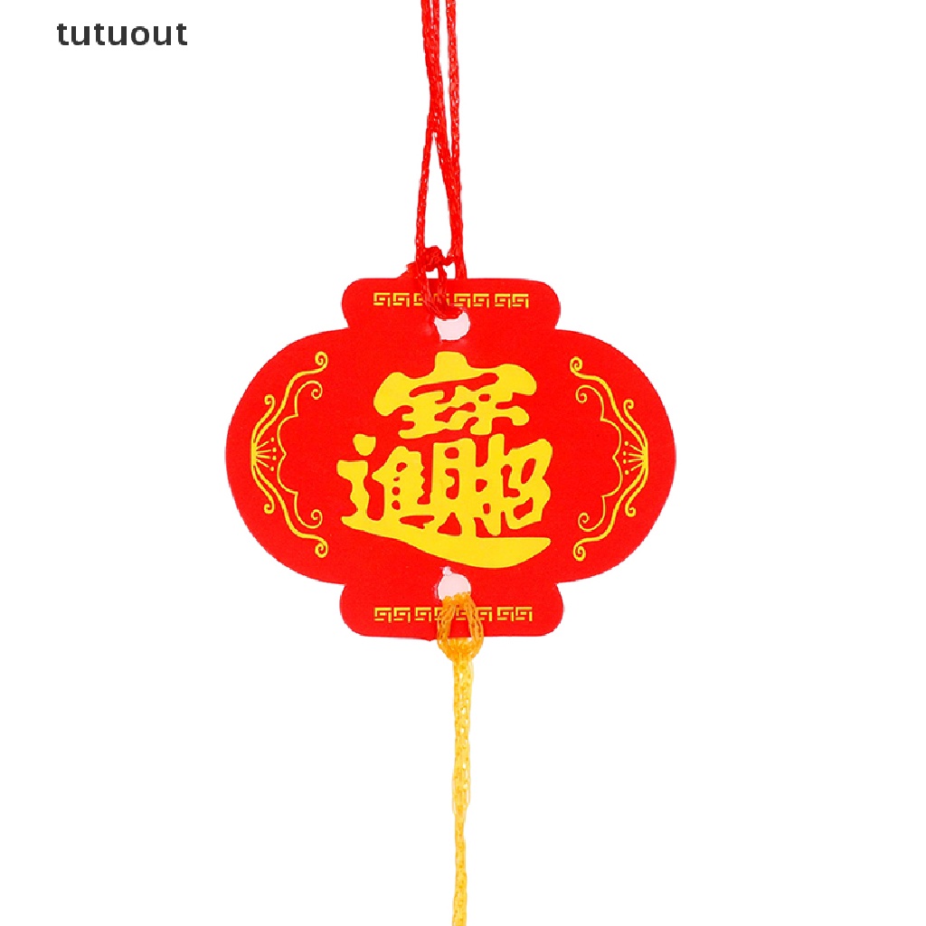 Set 10 Lồng Đèn Giấy Màu Đỏ Phong Cách Trung Hoa 2023