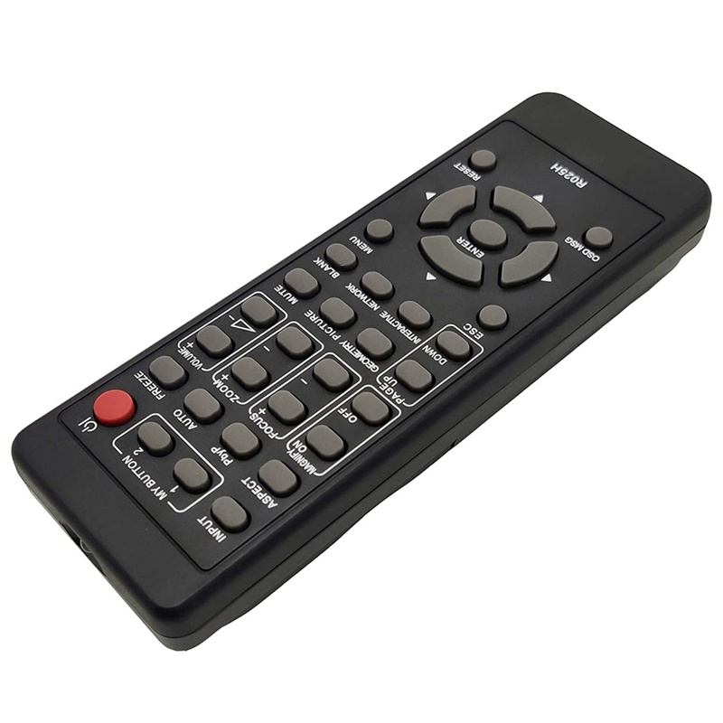 2 Điều Khiển Từ Xa R025H Màu Đen Cho Máy Chiếu Hitachi CP-X5555 CP-X5550 CP-WX5505 CP-EW5001WN CP-EX3051WN LP-AW4001 LP-AW3