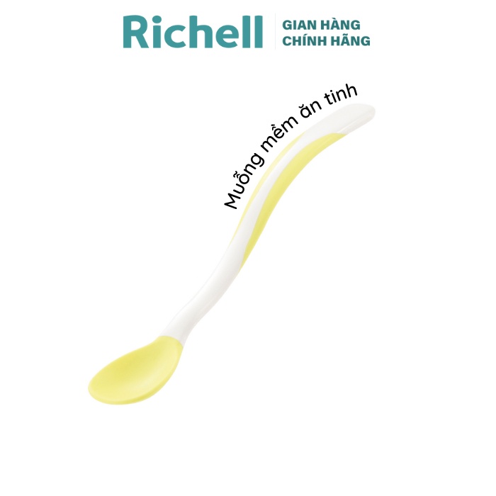 Muỗng mềm ăn dặm TLI Richell Nhật Bản - bước 1 | Baby