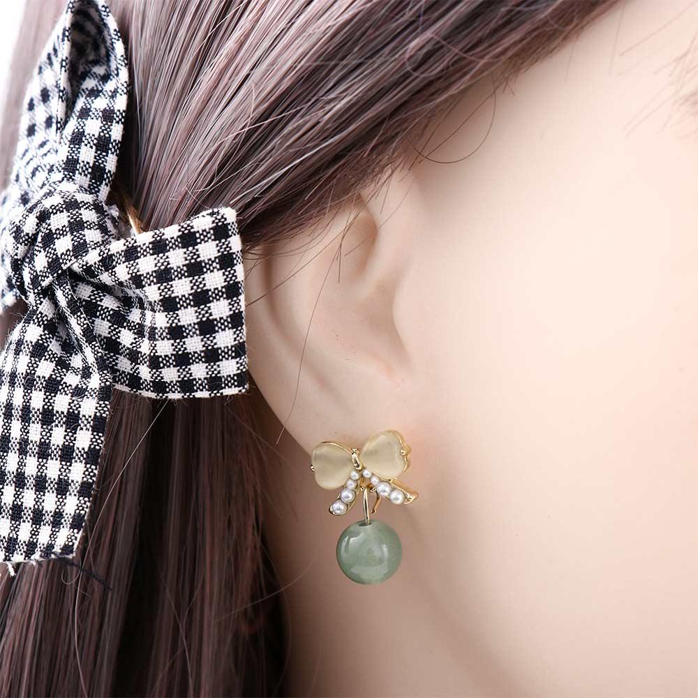 Bông Tai Mini Bằng Hợp Kim Phong Cách Hàn Quốc Thời Trang