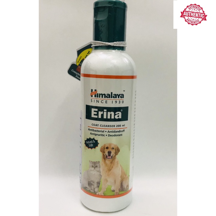 (Hàng XK) Sữa tắm thảo dược chó mèo Erina Coat Cleanser 200ml