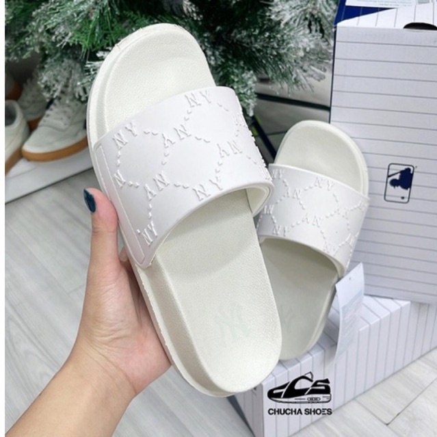 Dép MLB Chunky Mound Dia Monogram