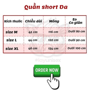 Quần short da nam Premium