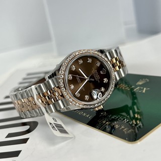 (Kim cương) Đồng Hồ Rolex nam nữ lên kim Moisanite Hong Kong siêu nét