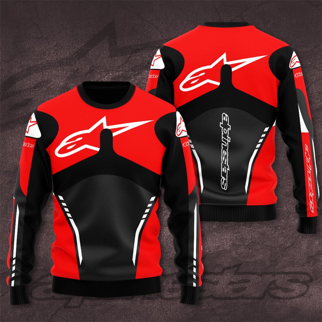 Áo Khoác hoodie Chui Đầu Có Khóa Kéo In Logo alpinestars Thời Trang Mùa Xuân Mới 2023 Cho Nam Và Nữ