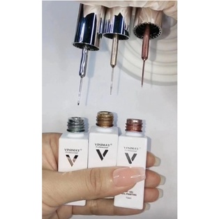 Gel vẽ cọ nét metan vinimay chai 10ml vàng bạc