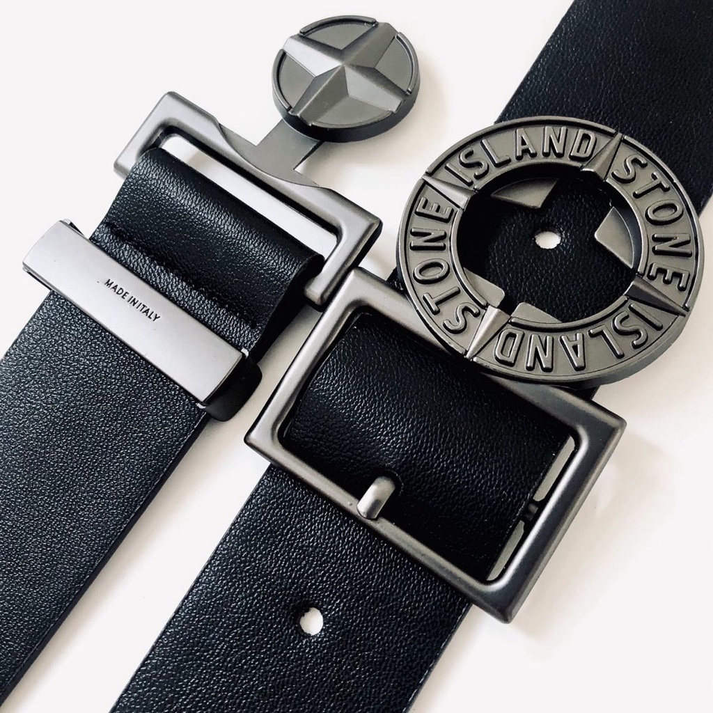 Qsh Stone Island Stone Island dark retro buckle belt