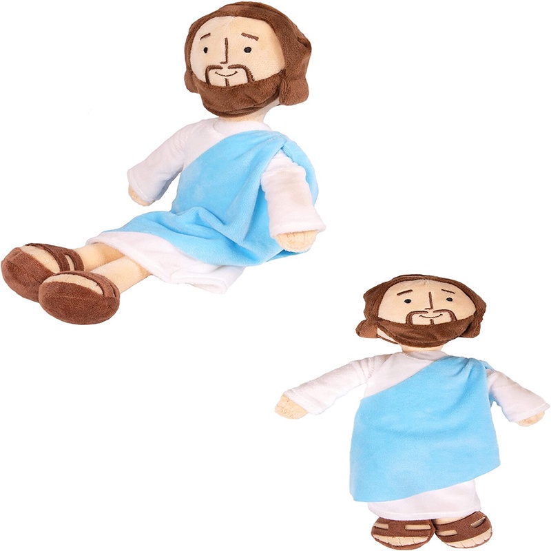 Chúa Jesus Nhồi Bông Dễ Thương Trang Trí Nhà Cửa