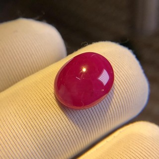Mặt  Đá Ruby Tự Nhiên,Kích Thước 10x7x5mm, Trọng Lượng 7 carat, Mệnh Hỏa & Mộc,  May Mắn, Bình An, Cát Tường M33