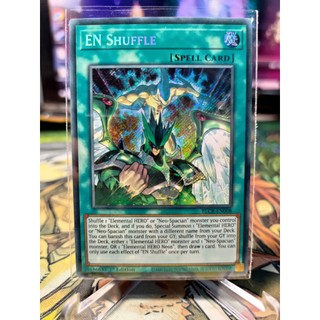 Thẻ bài en shuffle - blcr-en008 - secret rare 1st edition