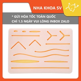 [MỚI] MIẾNG DA SILICON TẬP KHÂU PHẪU THUẬT