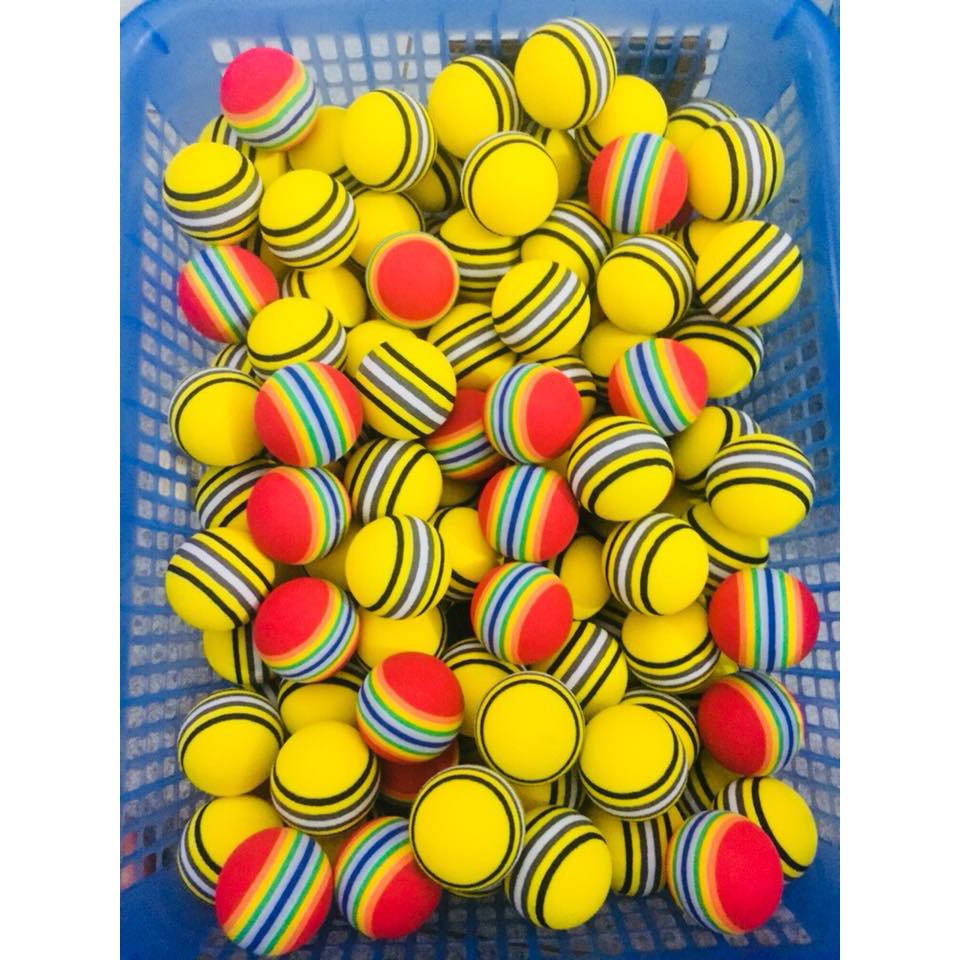 Bóng golf xốp, bóng golf nhựa - Bóng golf thực hành - Bóng golf chơi trong nhà an toàn