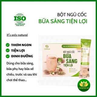 Bột ngũ cốc bữa sáng tiện lợi Lolifood 20 gói x 18gr