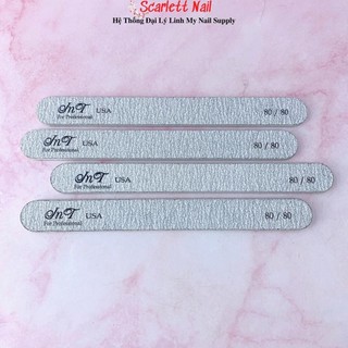 Lố 10 Cây Dũa Phá Gel Phá Bột Dũa Trung Thẳng Độ Nhám 80