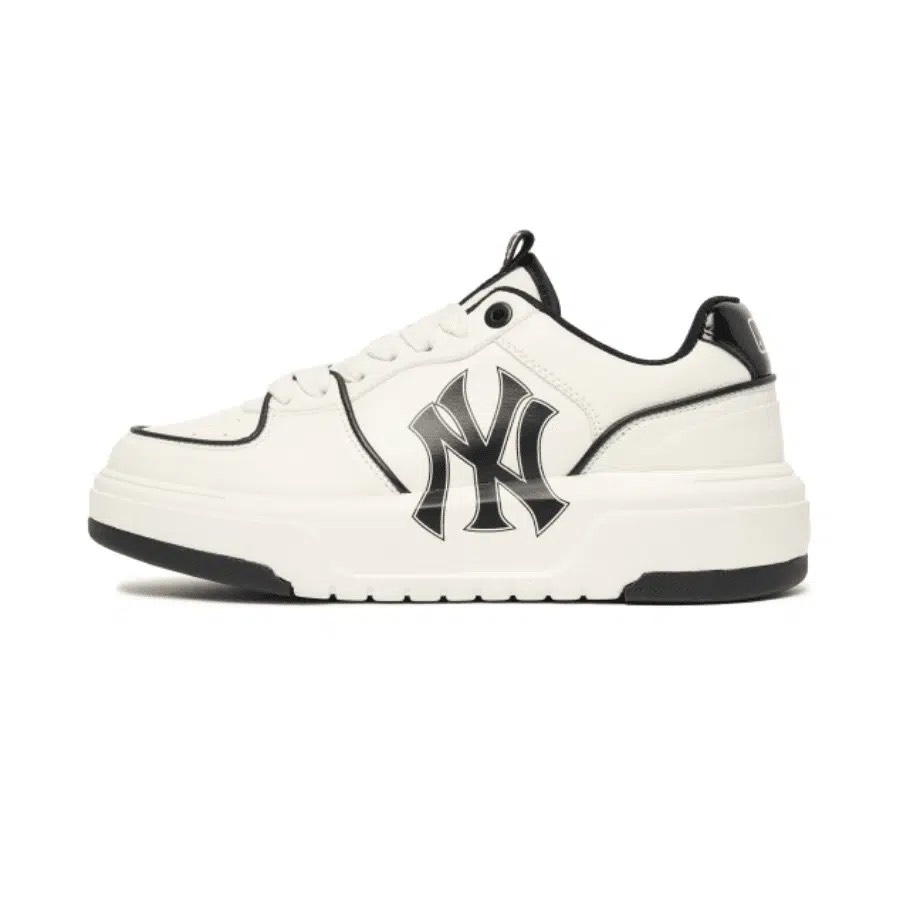 Giày mlb , thể thao nam nữ,mlb liner ofwhite NY kẻ đen cao cấp, giày ny đen full box bill hót 2022