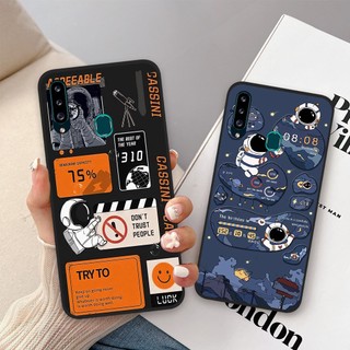 Ốp lưng Samsung Galaxy A20s hình vũ trụ, phi hành gia astronaut độc đáo