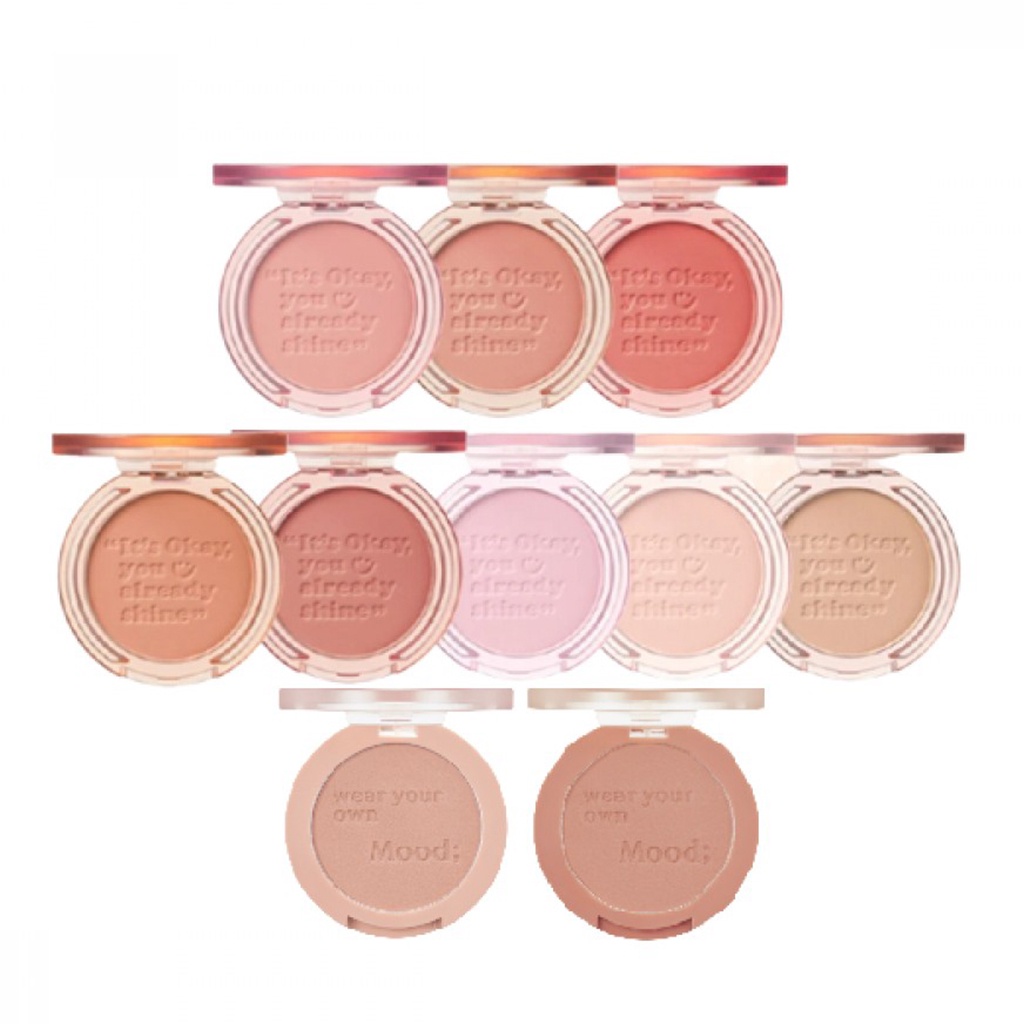 Peripera đôi má ửng hồng thuần khiết tỏa nắng 4.2g 9colors