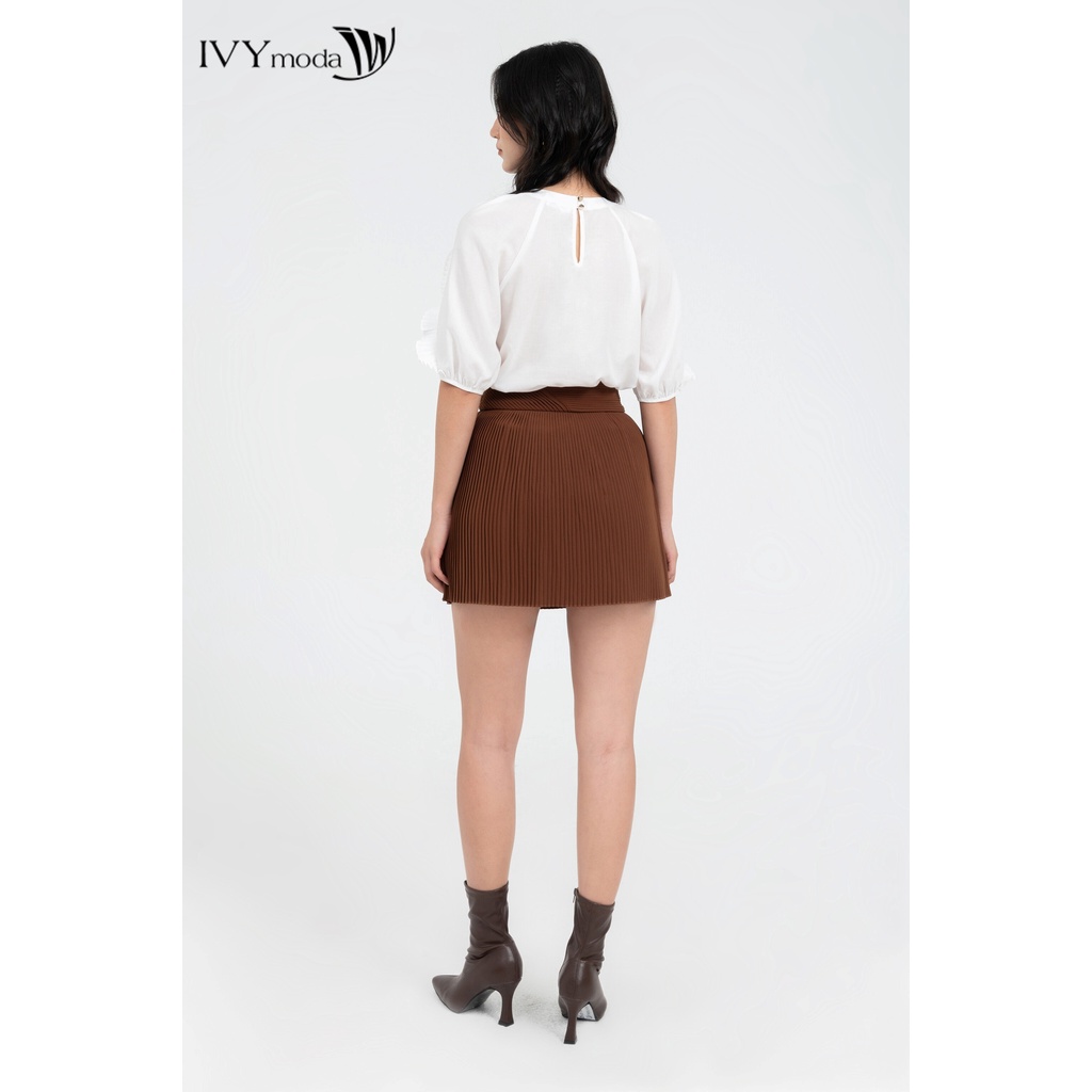 Chân váy dập ly nhỏ IVY moda MS 31B9452