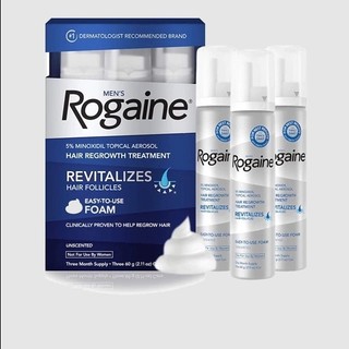 Mọc râu tóc Minoxidil 5% Foam Rogaine