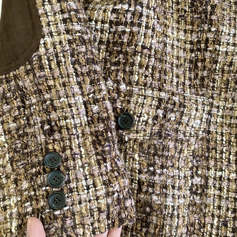 Áo dạ tweed hiệu IDEM