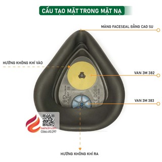 [GIÁ SỈ] Mặt nạ phòng độc 3200