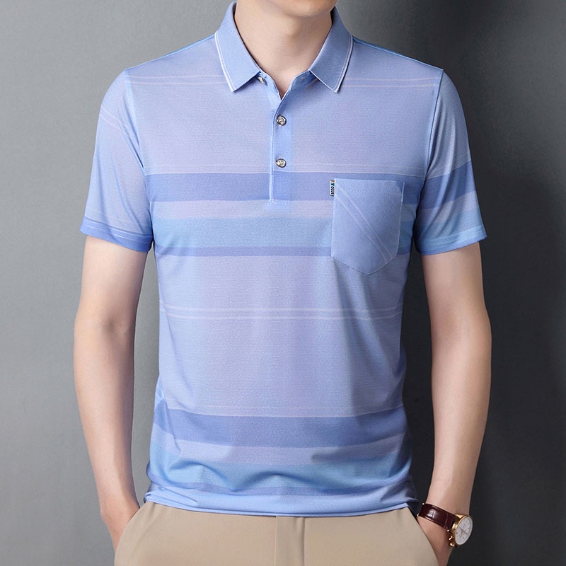 Áo polo Ngắn Tay Dáng Rộng Thời Trang Mùa Hè Dành Cho Nam