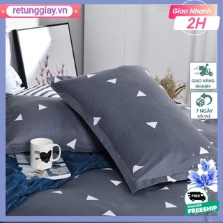 Giá Cực Tốt Vỏ gối nằm poly cotton nhiều mẫu (1 chiếc)