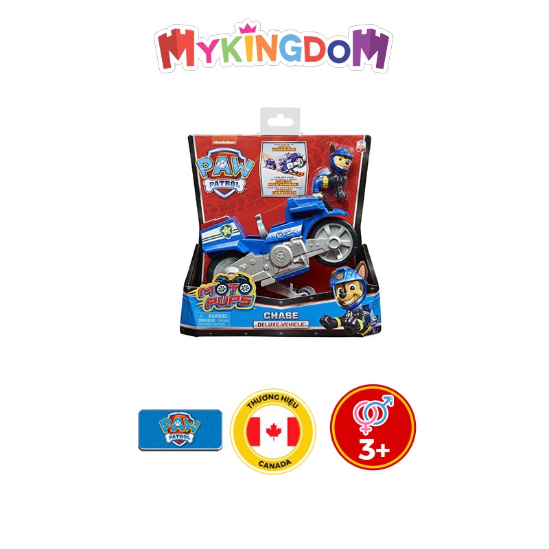 Đồ Chơi PAW PATROL Xe Cứu Hộ Mô Tô Chase 6061223