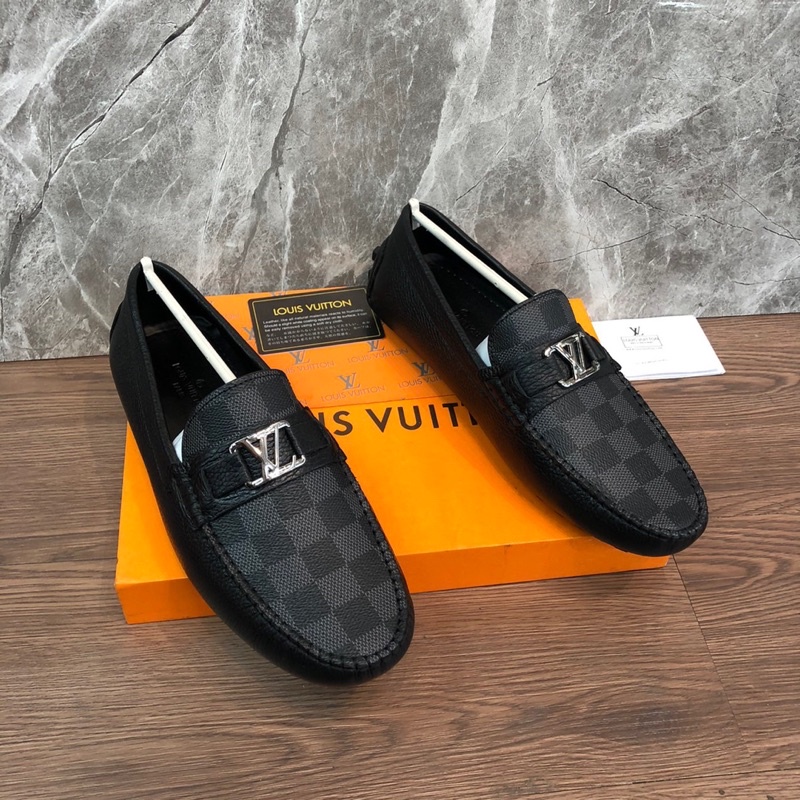 Giày lười Lv cao cấp mẫu mới 2023 trẻ trung kết hợp quần jeans,âu đều đẹp,kèm video quay tại shop