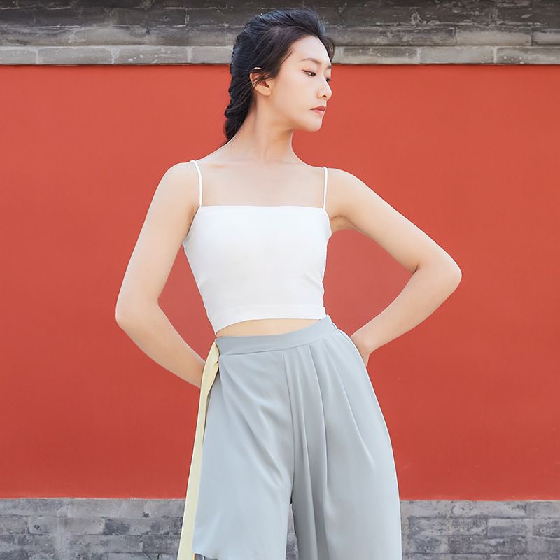 Áo 2 Dây Có Mút Đệm Ngực, Áo FREESIZE, Áo Lót Múa, Áo Dây Mặc Trong Vest.