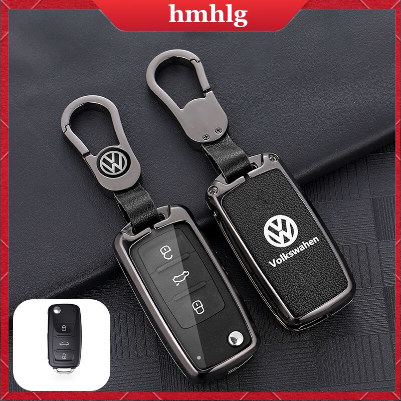 VOLKSWAGEN Ốp Bảo Vệ Chìa Khóa Xe Hơi Bằng Kim Loại Thiết Kế Sang Trọng Cho Sagitar Tiguan Lavida Plus Golf Tourang Lingdu
