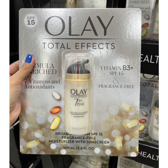 - SERUM OLAY VÀNG - KEM DƯỠNG DA OLAY ĐỎ VÀ VÀNG - KEM DƯỠNG DA TOTAL EFFECTS 7 TRONG 1