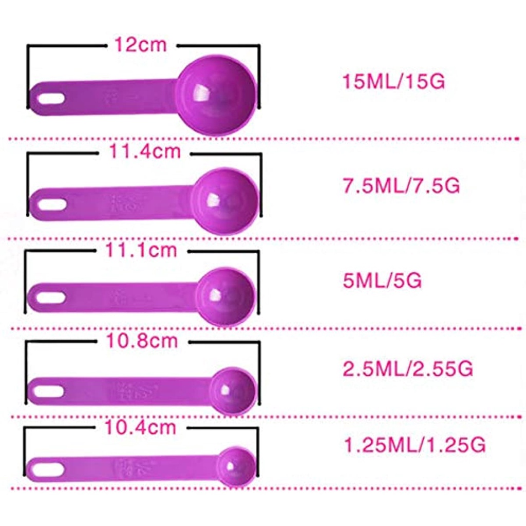 Muỗng Đong Bằng Silicone Dùng Cho Nhà Bếp JP5