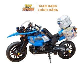 Bộ đồ chơi ghép hình lego xe máy toystore FUDAER