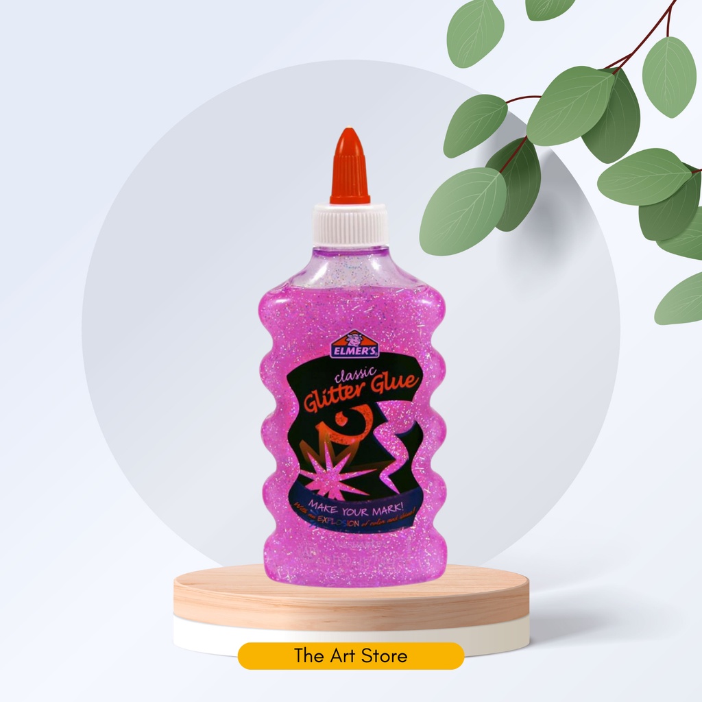 Keo dán kim tuyến Elmer's 177.4 ml - màu Hồng