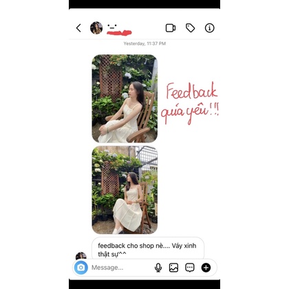 Váy voan phồng 2 dây màu ngà đen tôn dáng dễ phối đồ thời trang nữ