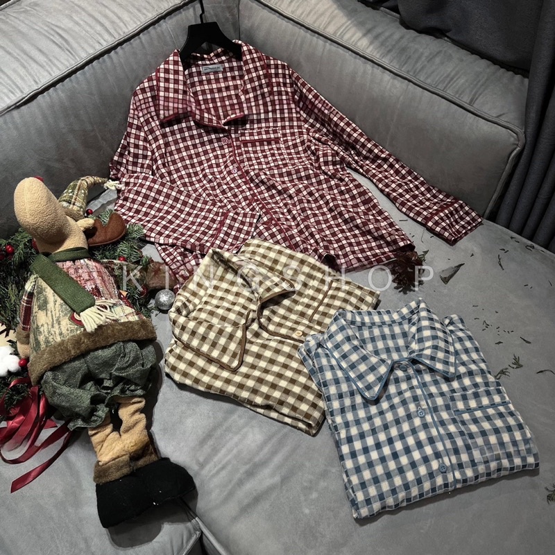 Set Pijama Kẻ Siêu Xinh MPB