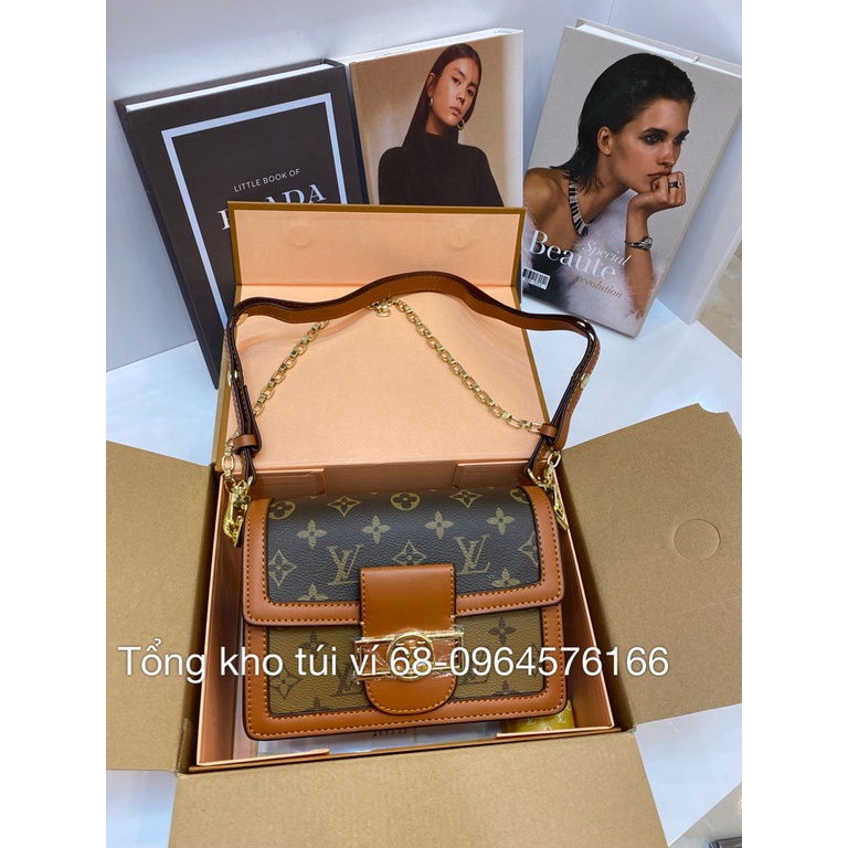 Túi xách nữ l...v dauphine size 21 va 25cm chuẩn SUP FULL 2 BOX Nam Châm MTA455